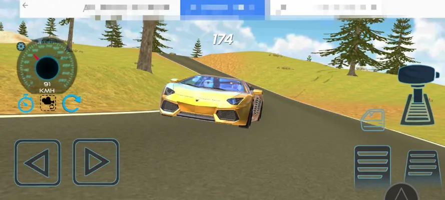 Aventador Drift Simulator android App screenshot 9